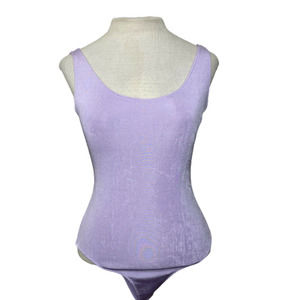 Vintage Feel Good Paris Lavender Soft Bodysuit